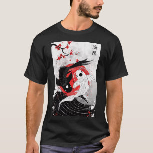 T-shirt Koi fish - Yin Yang