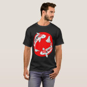 T-shirt koi japonais (Devant entier)