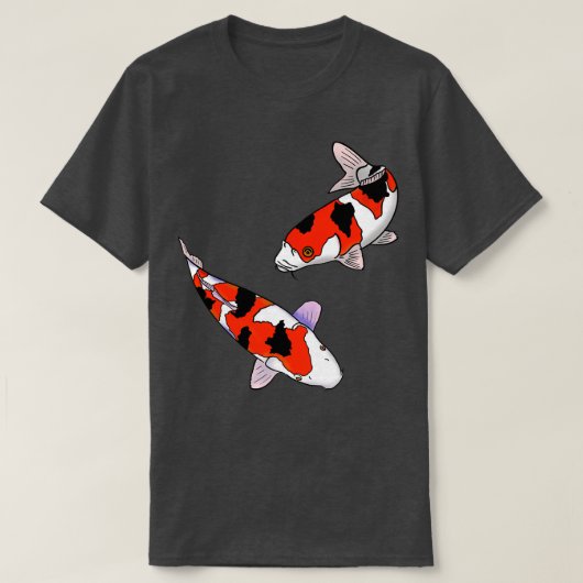 T-shirt Koi koifish carpe (Design devant)