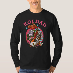 T-shirt Koi Papa Japonais Koi Poisson