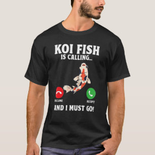 T-shirt Koi Poisson Carpe Nishikigoi Poisson Fleur de Ceri