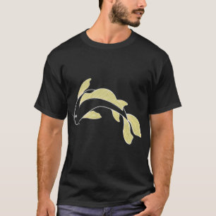 T-shirt koi poisson - jaune