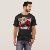 T-shirt koi rouge (Devant entier)