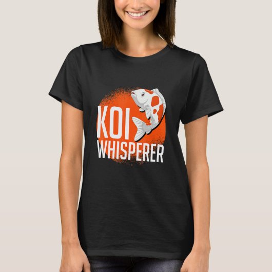 T-shirt Koi Whisperer Fish Pond (Devant)