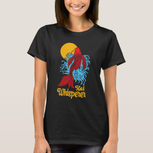 T-shirt Koi Whisperer Japonais Koi Carp Nishikigoi Fish Lo