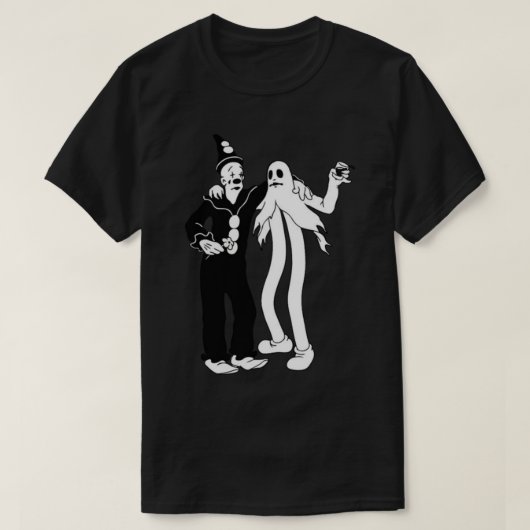 T-shirt Koko the Clown and Ghost     (Design devant)