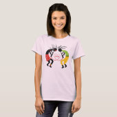 T-shirt Kokopelli Aime Les T-Shirts. (Devant entier)