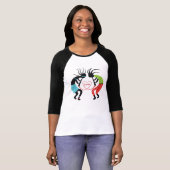 T-shirt Kokopelli Aime Les T-Shirts. (Devant entier)