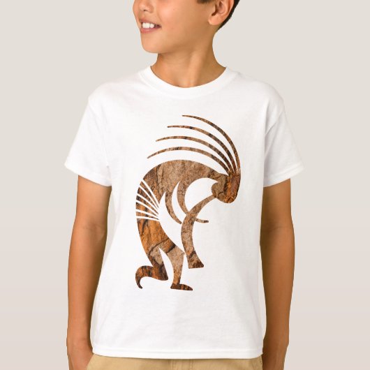 T-shirt Kokopelli, amérindienne du sud-ouest (Devant)