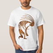 T-shirt Kokopelli, amérindienne du sud-ouest (Devant)