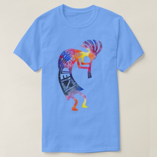 T-shirt Kokopelli Aquarelle (Design devant)
