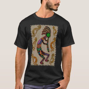 T-shirt kokopelli Art Amérindien