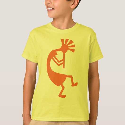 T-shirt Kokopelli badine la chemise (Devant)