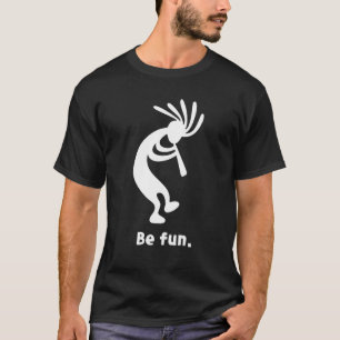 T-shirt Kokopelli de danse amusante Sud-Ouest Amérindien
