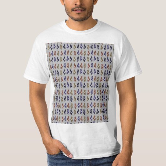 T-shirt Kokopelli Groupe de Flûtes Jouant Figurines T-shir (Devant)