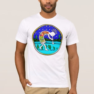T-shirt Kokopelli sous les étoiles