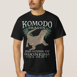 T-SHIRT KOMODO DRAGON - LE PLUS GRAND LIZARD.