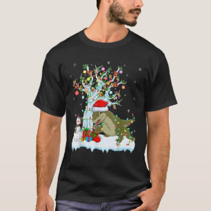 T-shirt Komodo Dragon Xmas Arbre éclairage Komodo Dragon C