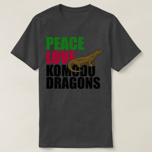 T-shirt Komodo Dragons (Design devant)