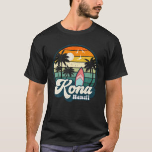 T-shirt Kona Hawaii Hawaii Surfeurs Vintages de surf