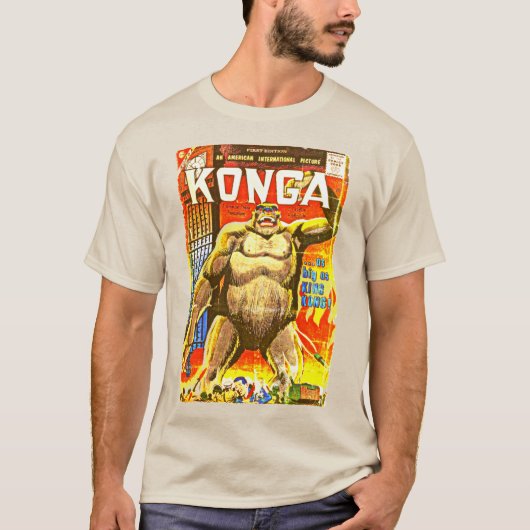 T-Shirt KONGA Comic (Devant)