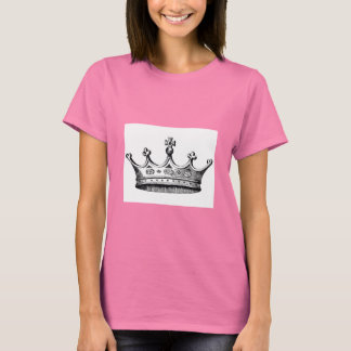 T-shirt koninklijke kroonvrouw