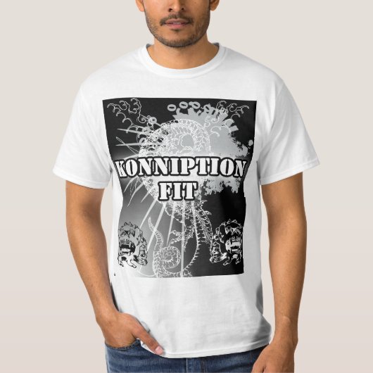 T-shirt Konniption a adapté la pièce en t "de sensation (Devant)