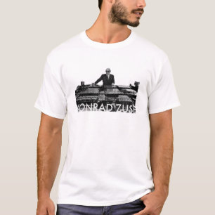 T-shirt Konrad Zuse (fond clair)
