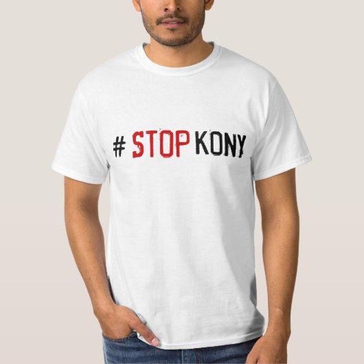 T-shirt Kony 2012 (Devant)