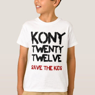 T-shirt Kony 2012 - chemise "sauvez enfants "