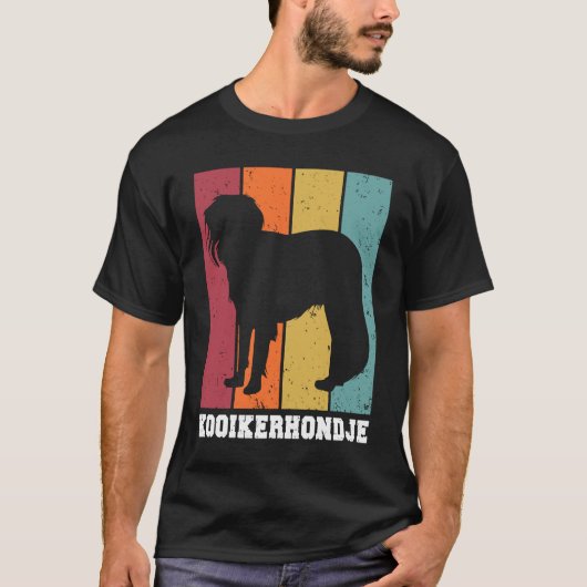 T-shirt Kooikerhondje Vintage 2 (Devant)