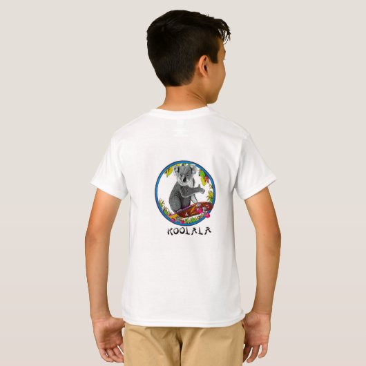 T-shirt Koolala (couleur) (Dos entier)