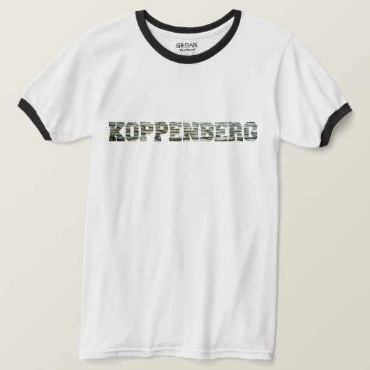 T-shirt Koppenberg pavé en cailloutis de la course de (Design devant)