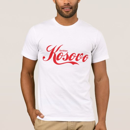 T-shirt Kosovo serbe (Devant)