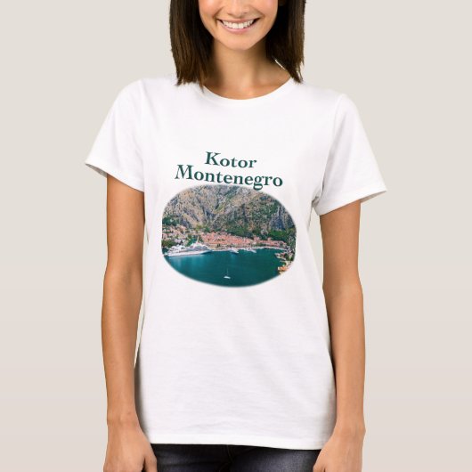 T-shirt Kotor, Monténégro : Stari Grad (Devant)
