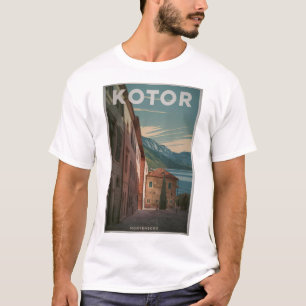 T-shirt Kotor Monténégro vintage