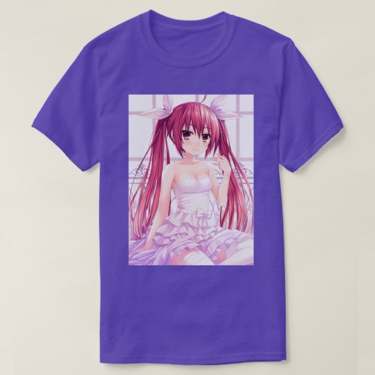 T-shirt Kotori Itsuka Date Un Dessin En Direct Pour Otaku (Design devant)