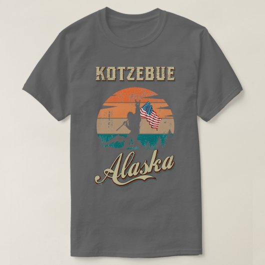 T-shirt Kotzebue Alaska (Design devant)