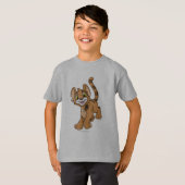T-shirt Kougra Brown (Devant entier)