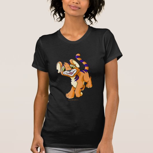 T-shirt Kougra orange aventureux (Devant)