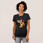 T-shirt Kougra orange aventureux (Devant entier)