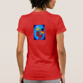 T-shirt Kousin Freaky Tiny devient fou (Dos)