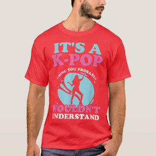 T-shirt KPop Coréen Pop Music Anime Fans Corée Chanteurs O
