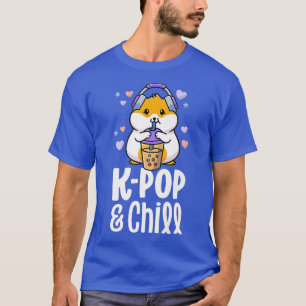 T-shirt KPop Et Chill Kawaii K-Pop Boba Bubble Tea