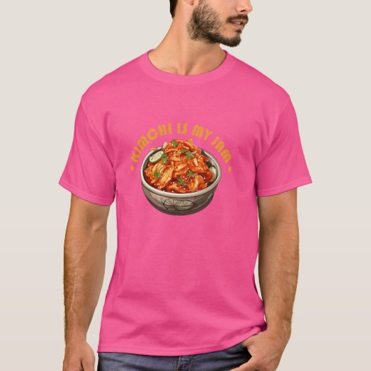 T-shirt Kpop Kimchi Vegetable Kimchi Est Ma Jam (Devant)