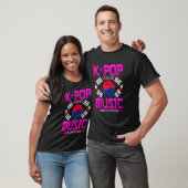 T-shirt Kpop pop pop pop coréen (Unisexe)