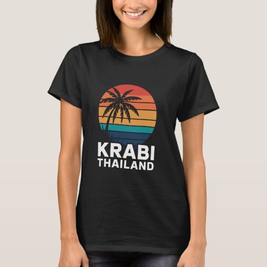 T-shirt Krabi Thaïlande (Devant)