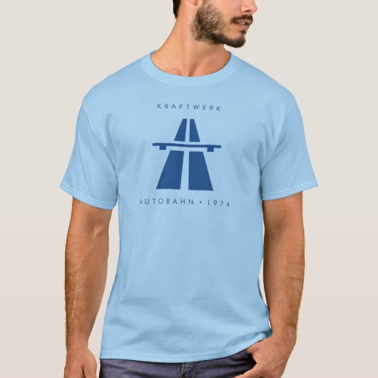 T-shirt Kraftwerk Autobahn (Devant)