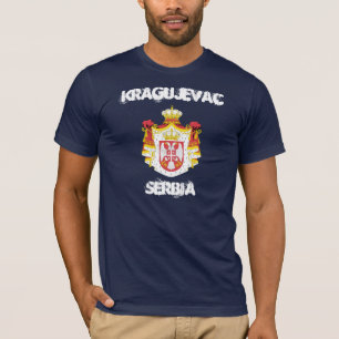 T-shirt Kragujevac, Serbie avec armoiries