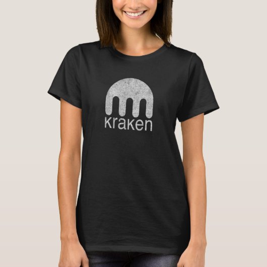 T-shirt Kraken Crypto Exchange Secure CryptoCurrency & NFT (Devant)
